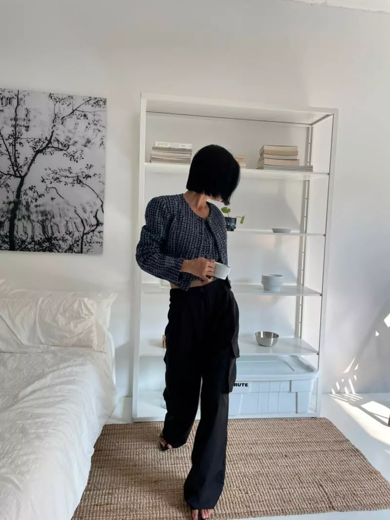 Almond Pepe - Korean Women Fashion - #shopsmall - Cargo Pants - 7