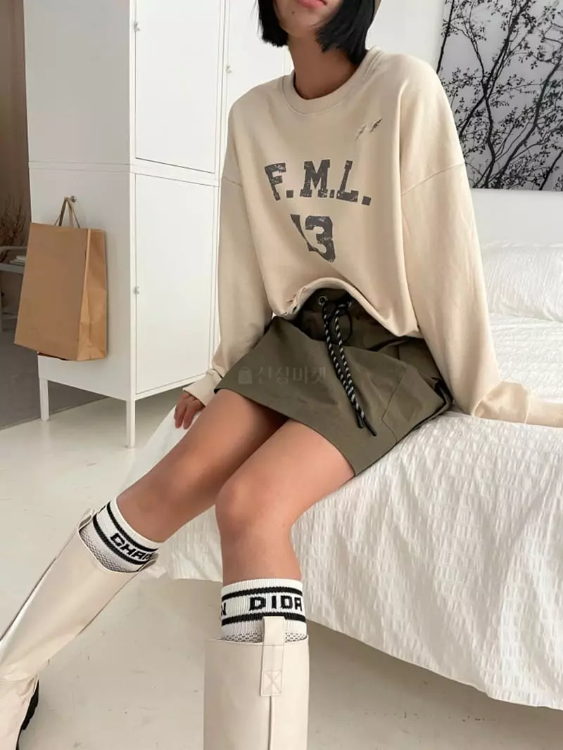 Almond Pepe - Korean Women Fashion - #womensfashion - 13 Sweatshirt - 5