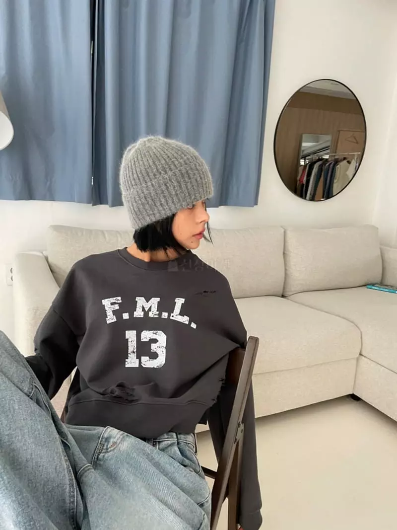 Almond Pepe - Korean Women Fashion - #womensfashion - 13 Sweatshirt - 7