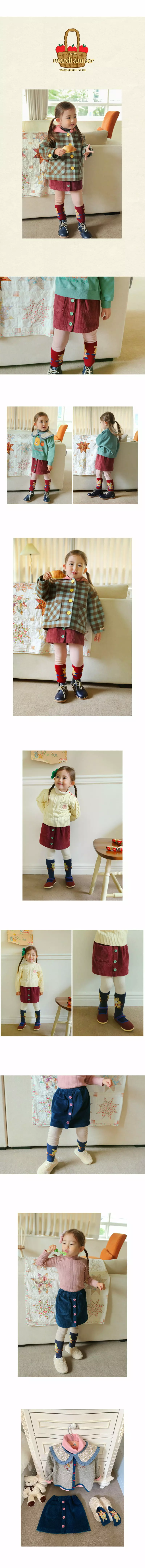 Amber - Korean Children Fashion - #designkidswear - Merry Skirt - 2
