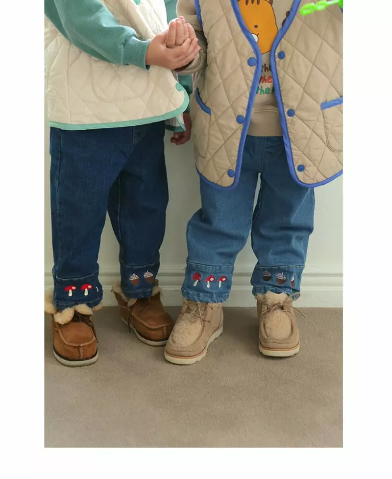 Amber - Korean Children Fashion - #kidsstore - Acorn Jeans