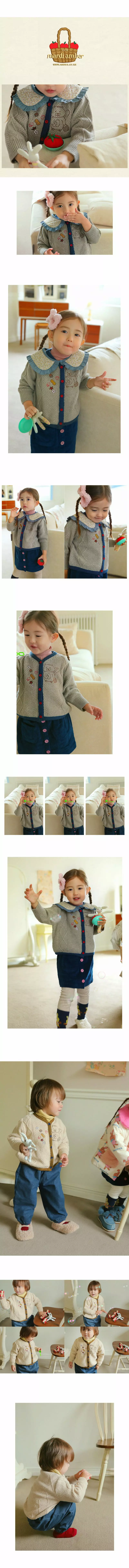 Amber - Korean Children Fashion - #stylishchildhood - Toto Knit Cardigan - 2