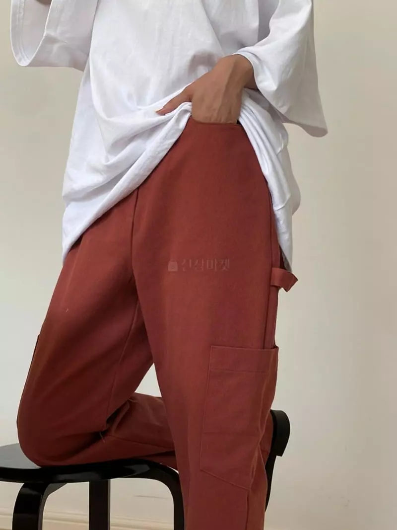 Analog Beige - Korean Women Fashion - #momslook - Cargo Pants