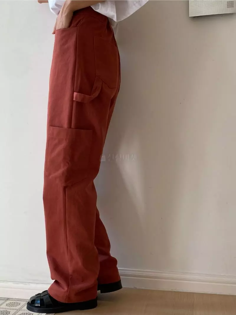 Analog Beige - Korean Women Fashion - #momslook - Cargo Pants - 3