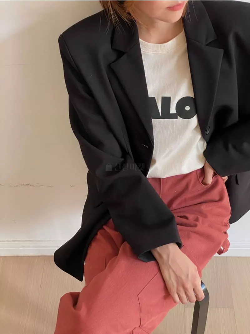 Analog Beige - Korean Women Fashion - #momslook - Analog Tee - 5
