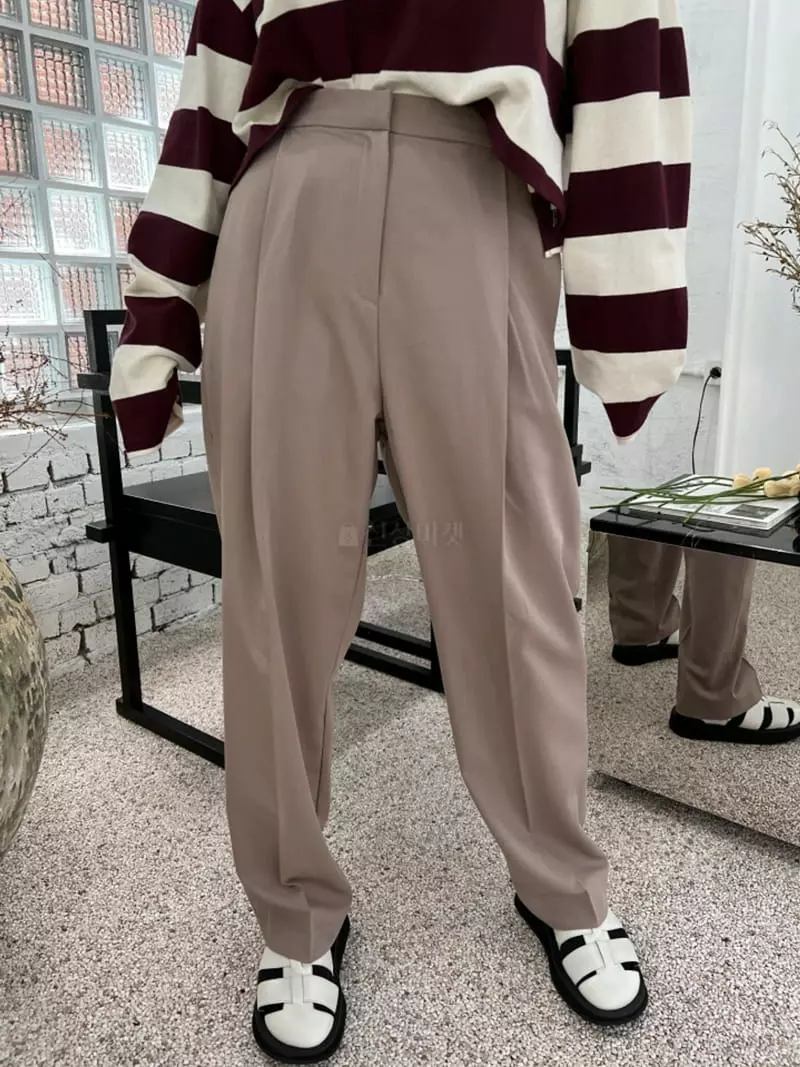 Analog Beige - Korean Women Fashion - #momslook - Danggo Pants - 10