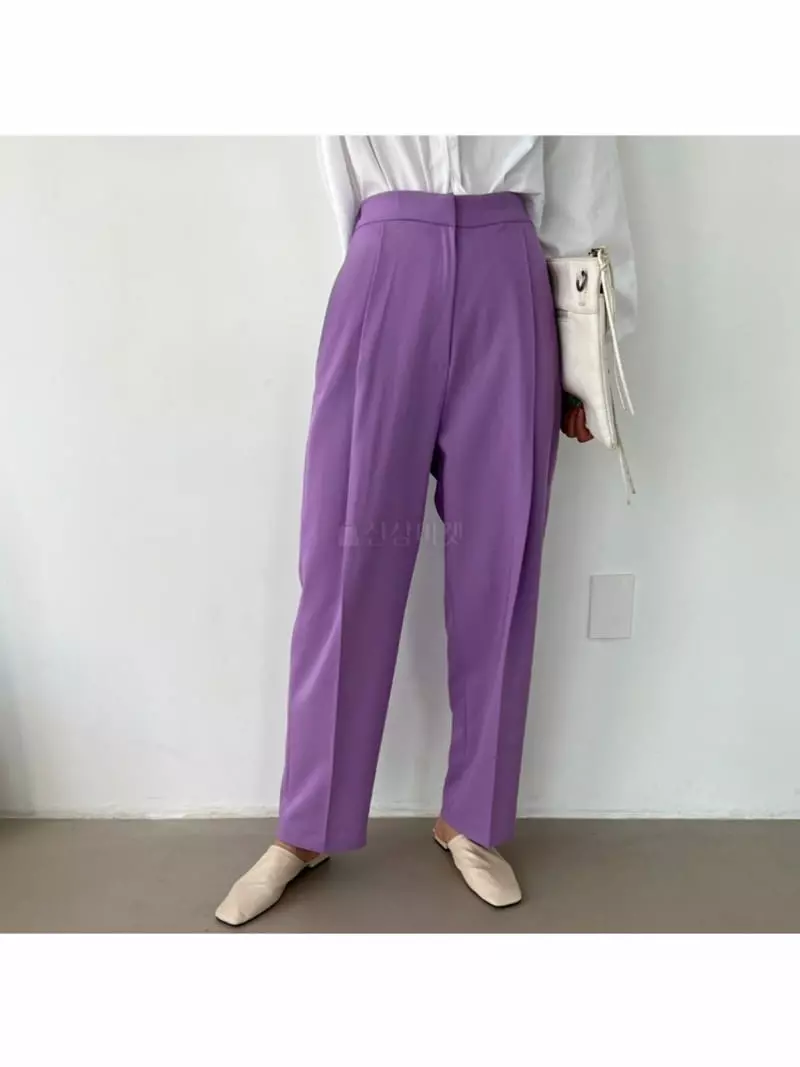 Analog Beige - Korean Women Fashion - #vintageinspired - Danggo Pants - 2