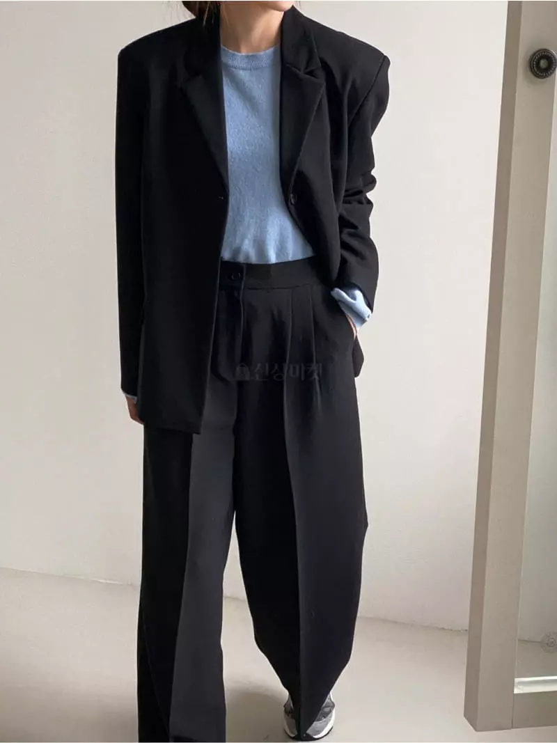 Analog Beige - Korean Women Fashion - #womensfashion - Sage Set UP - 5
