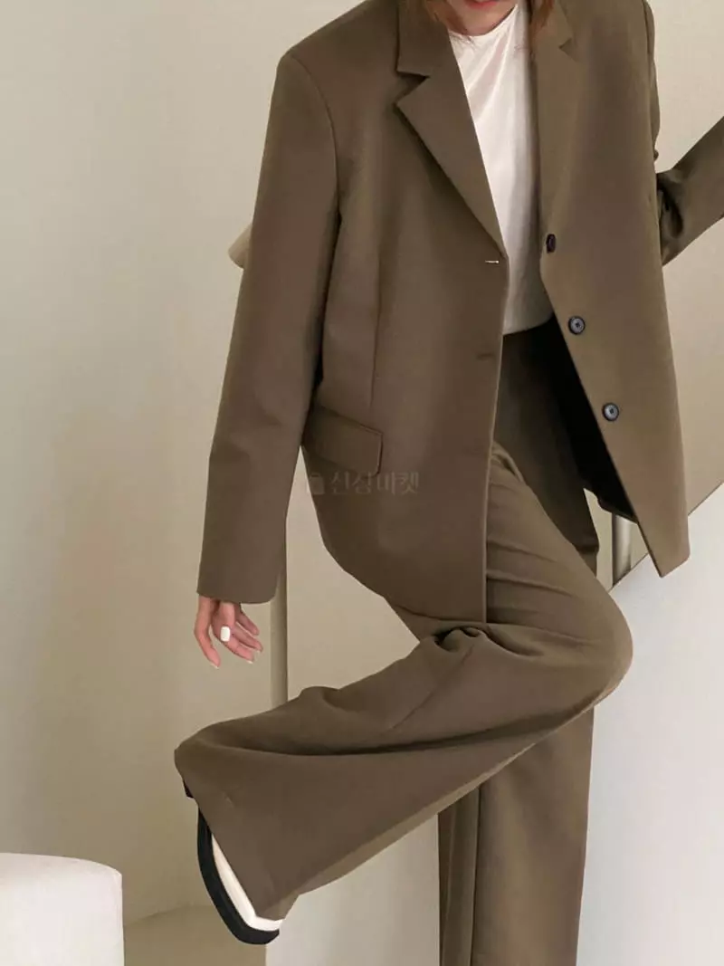 Analog Beige - Korean Women Fashion - #womensfashion - Sage Jacket - 3