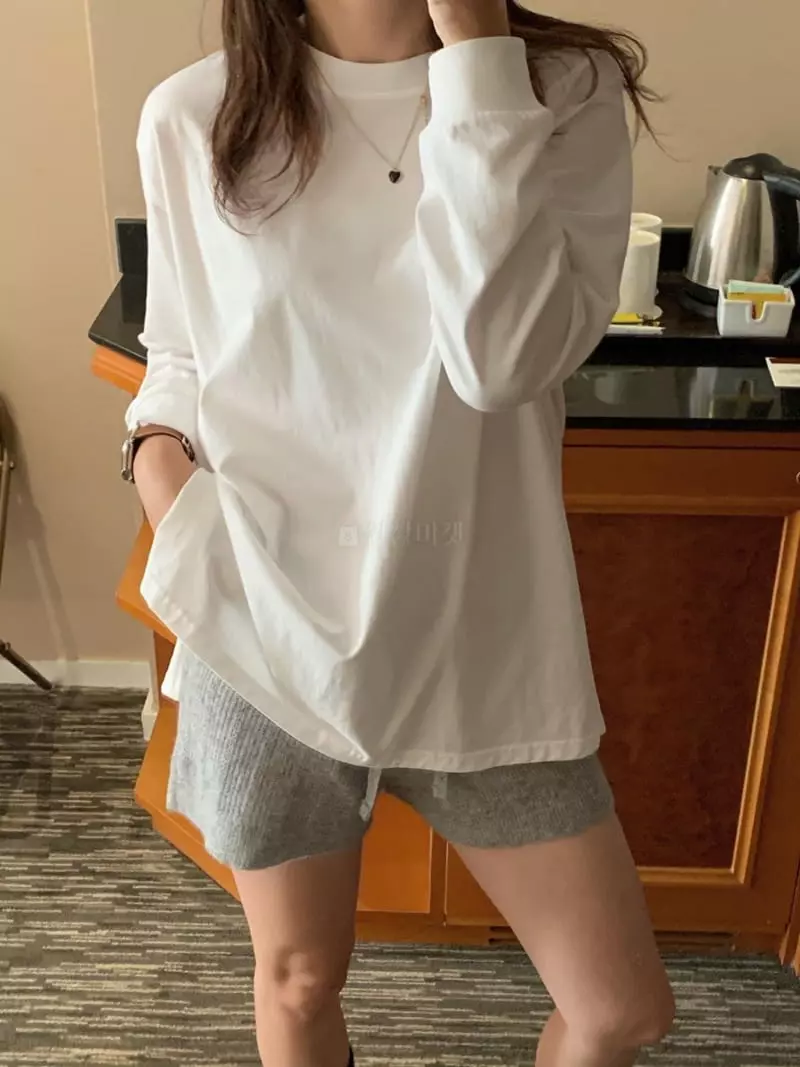 And Floyd - Korean Women Fashion - #momslook - Apple Tee