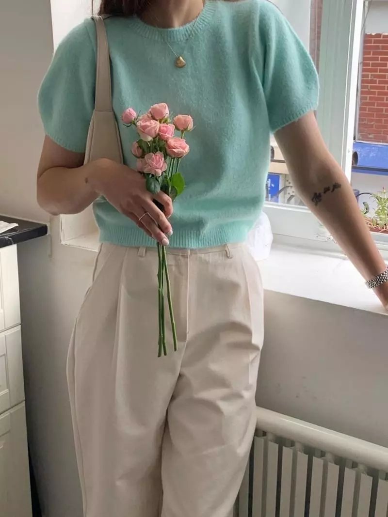 And Floyd - Korean Women Fashion - #momslook - Balloon Tee