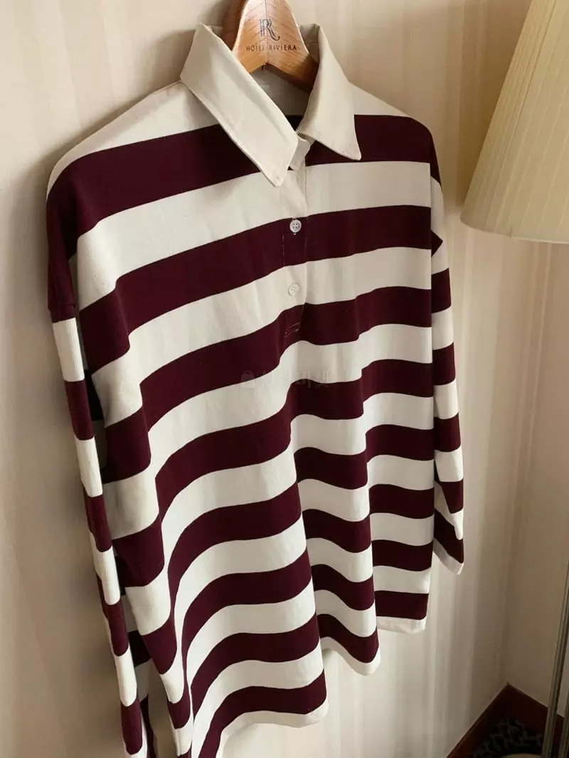 And Floyd - Korean Women Fashion - #pursuepretty - Mere Colla rTee - 3
