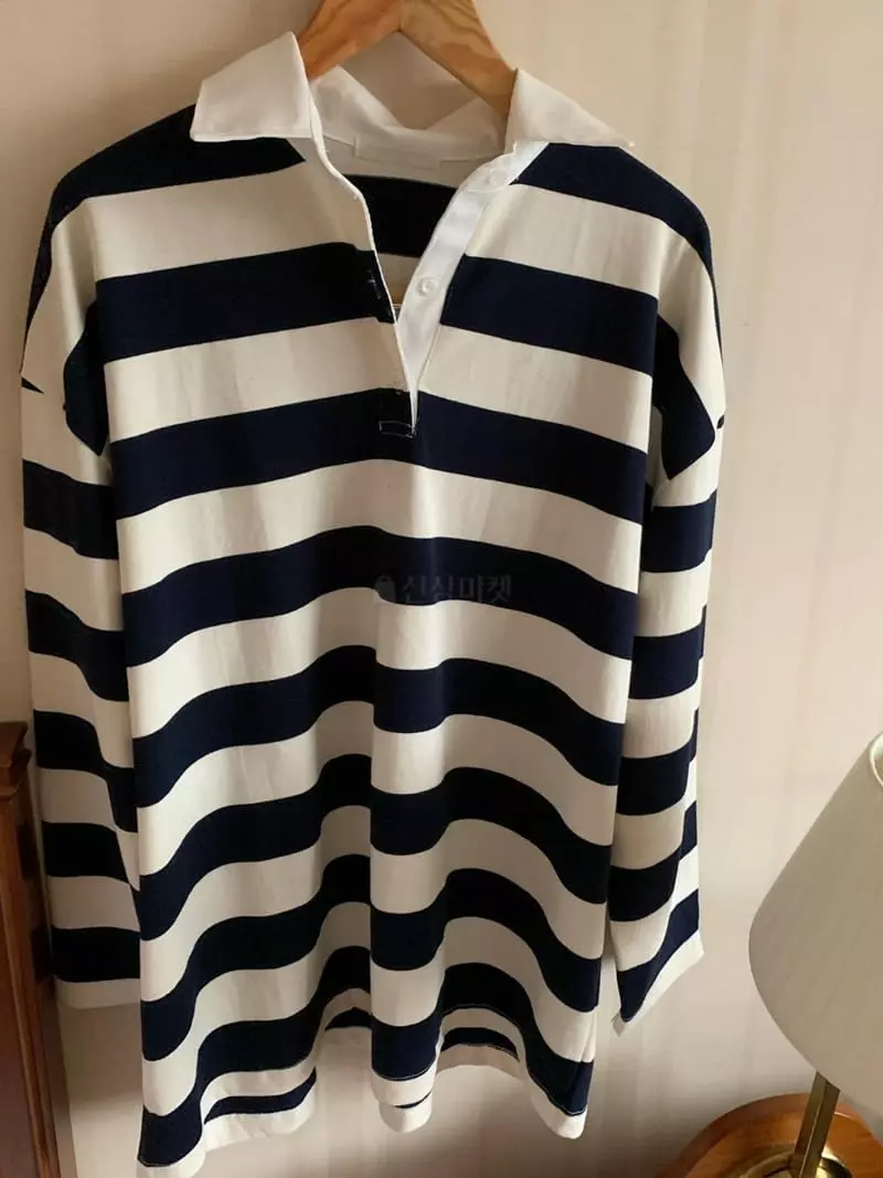 And Floyd - Korean Women Fashion - #pursuepretty - Mere Colla rTee - 4