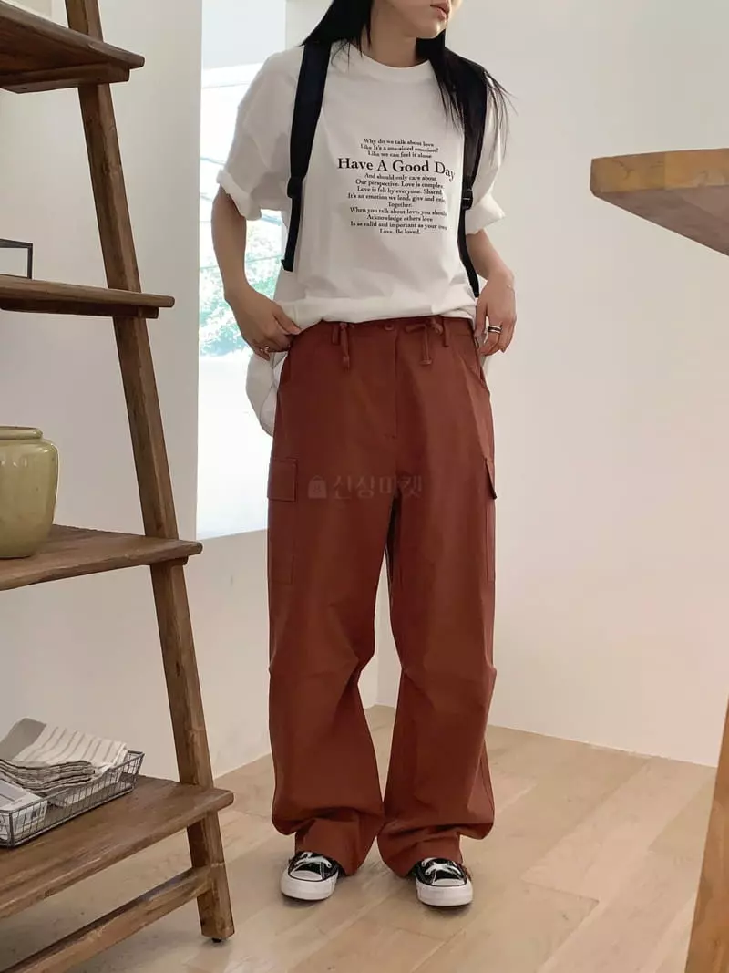 And More - Korean Women Fashion - #momslook - Crew Cargo Pants - 9