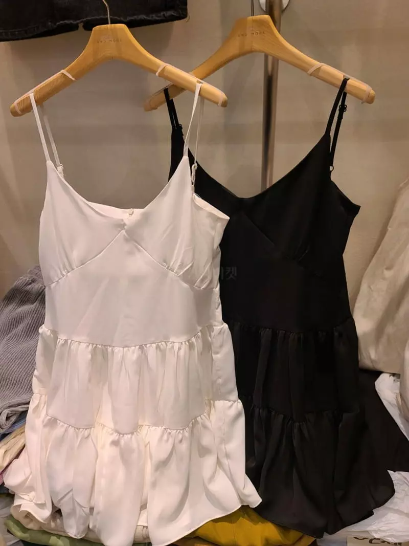 And More - Korean Women Fashion - #momslook - Chiffon Cancan One-piece - 8