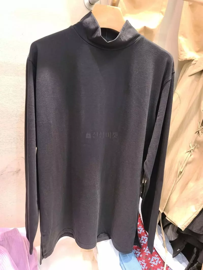 And More - Korean Women Fashion - #momslook - Lucy Zipper Turtleneck Tee - 10