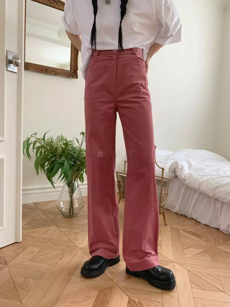 And More - Korean Women Fashion - #romanticstyle - Love Rib Pants - 5