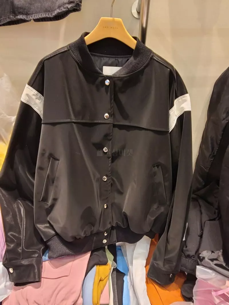 And More - Korean Women Fashion - #shopsmall - Glossy Jacket
