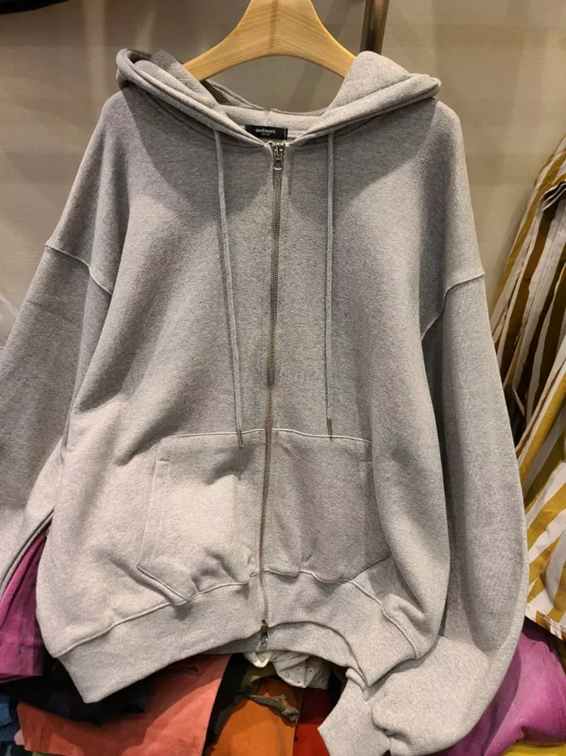 And More - Korean Women Fashion - #shopsmall - Day Hoody Zip-up - 4