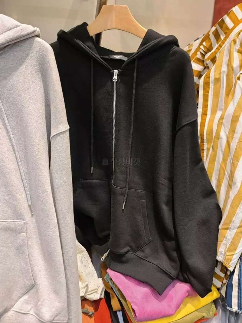 And More - Korean Women Fashion - #thelittlethings - Day Hoody Zip-up - 5