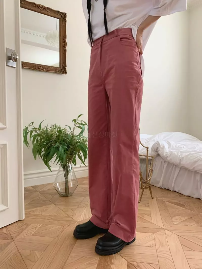 And More - Korean Women Fashion - #vintagekidsstyle - Love Rib Pants - 2