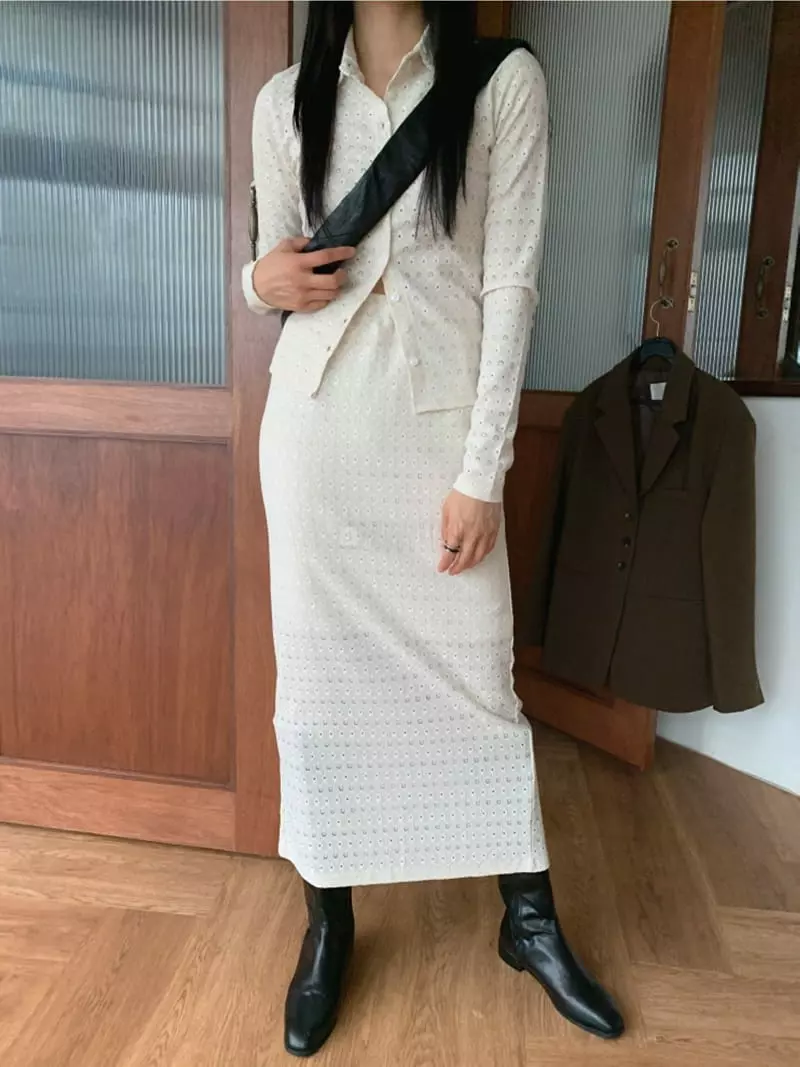 And More - Korean Women Fashion - #womensfashion - Ponny Collar Tee - 8