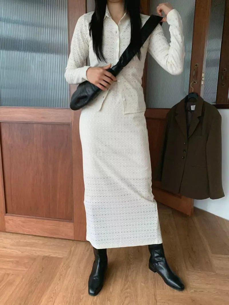 And More - Korean Women Fashion - #womensfashion - Ponny Lace Skirt - 7