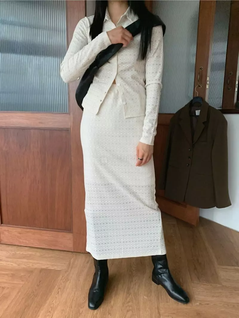 And More - Korean Women Fashion - #womensfashion - Ponny Lace Skirt - 9