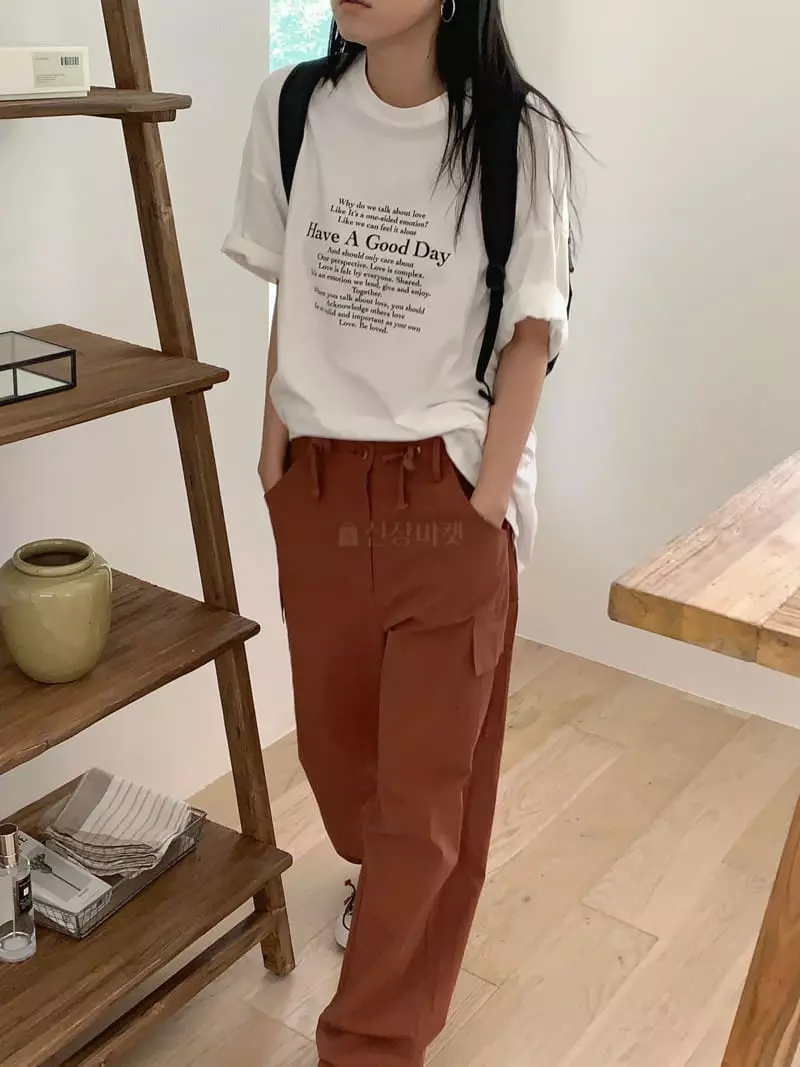 And More - Korean Women Fashion - #womensfashion - Crew Cargo Pants - 10