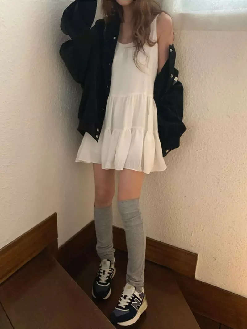 And More - Korean Women Fashion - #womensfashion - Chiffon Cancan One-piece