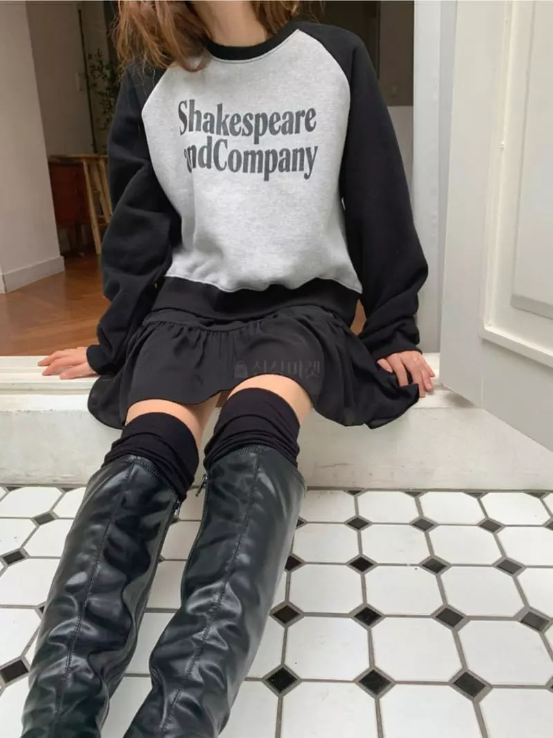 And More - Korean Women Fashion - #womensfashion - Color Fleece Sweatshirt - 5