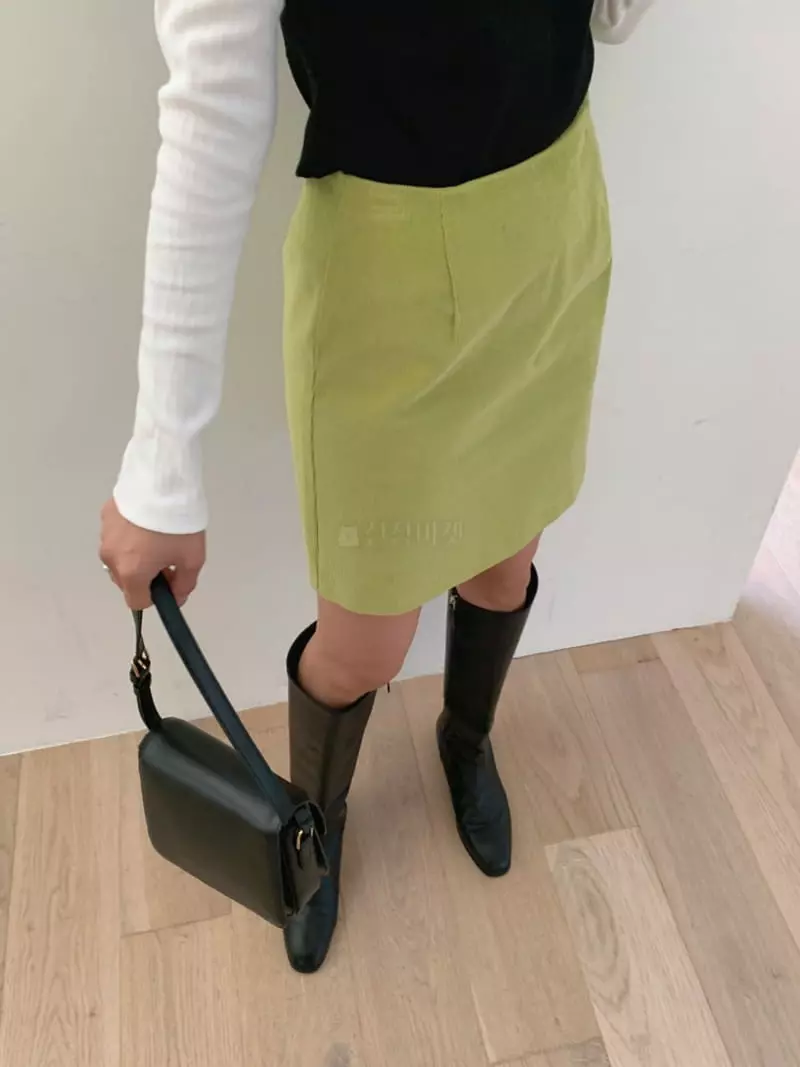 And More - Korean Women Fashion - #womensfashion - Rib Mini Skirt - 6