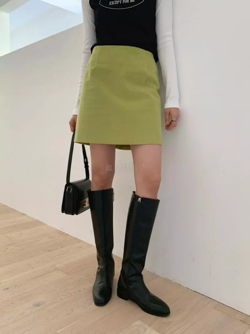 And More - Korean Women Fashion - #womensfashion - Rib Mini Skirt - 8