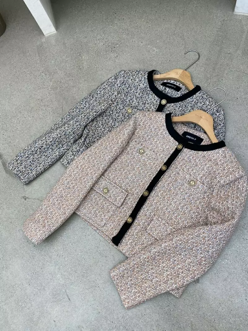 Ann Margret - Korean Women Fashion - #momslook - Twid Set - 7