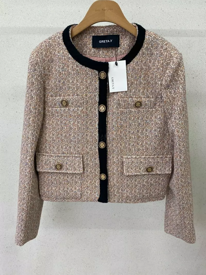 Ann Margret - Korean Women Fashion - #thelittlethings - Twid Jacket - 4