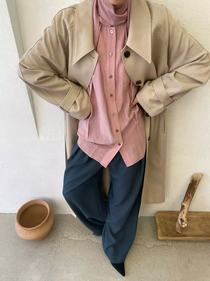 Ann Margret - Korean Women Fashion - #momslook - Tie Blouse - 2
