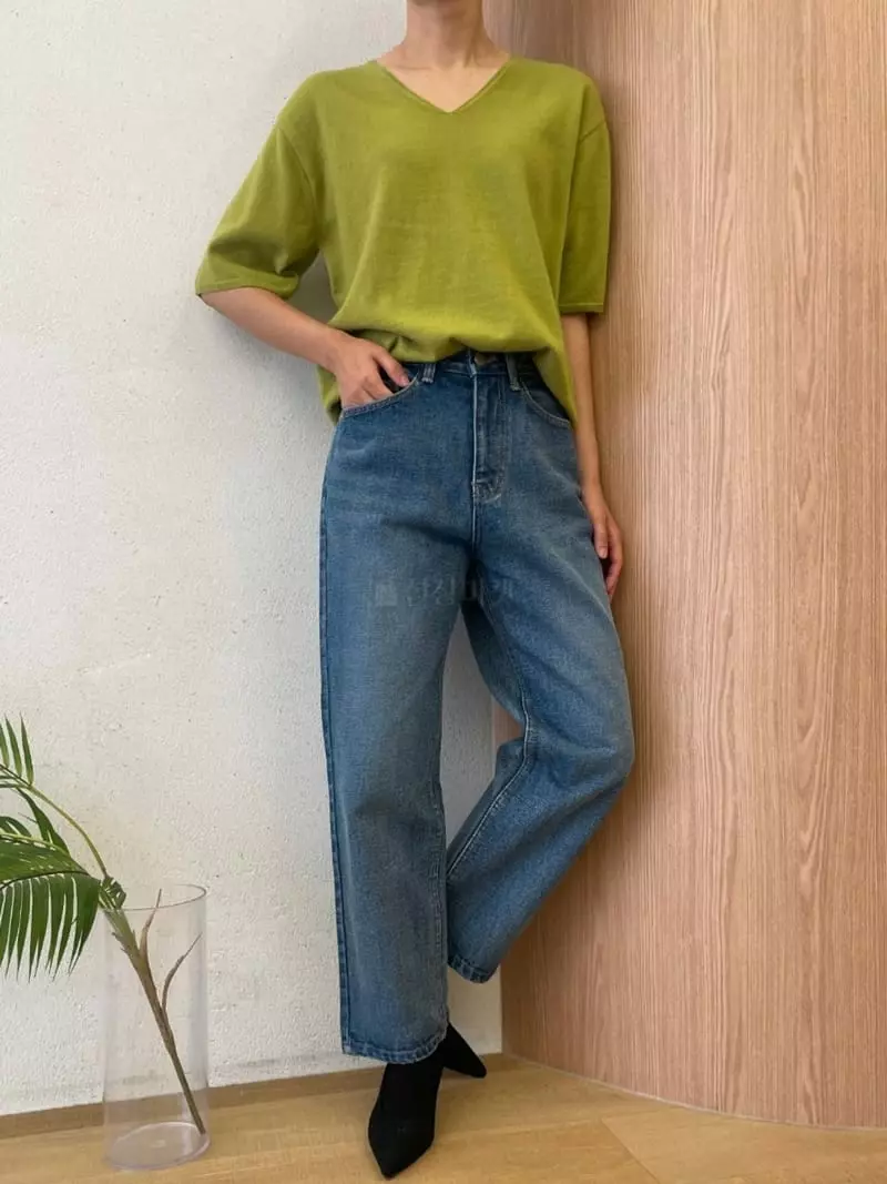 Ann Margret - Korean Women Fashion - #momslook - Cash Knit Tee - 3