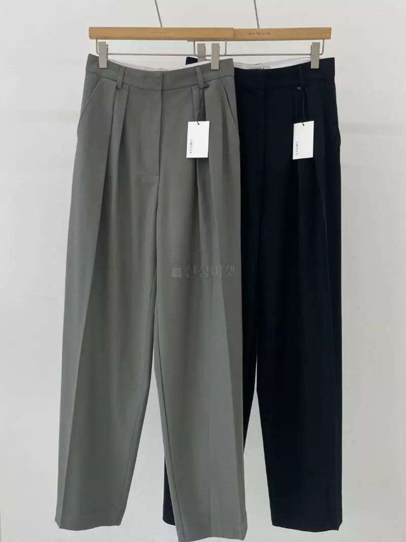 Ann Margret - Korean Women Fashion - #momslook - Tuck Pants - 9