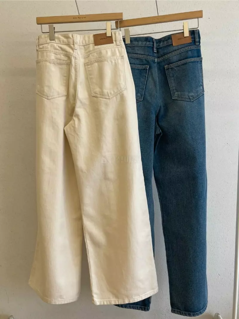 Ann Margret - Korean Women Fashion - #momslook - Wide Jeans - 12
