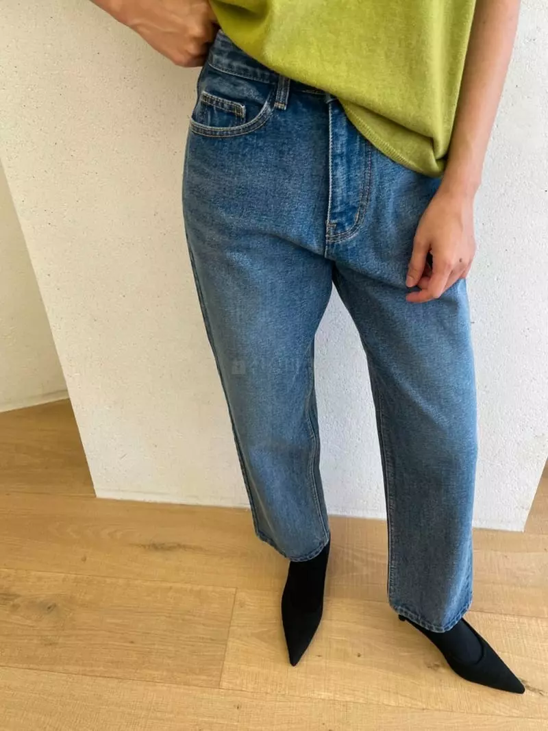 Ann Margret - Korean Women Fashion - #womensfashion - Round Jeans - 4