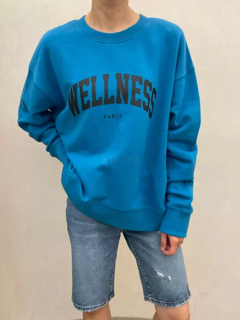 Ann Margret - Korean Women Fashion - #momslook - Paint Sweatshirt - 3