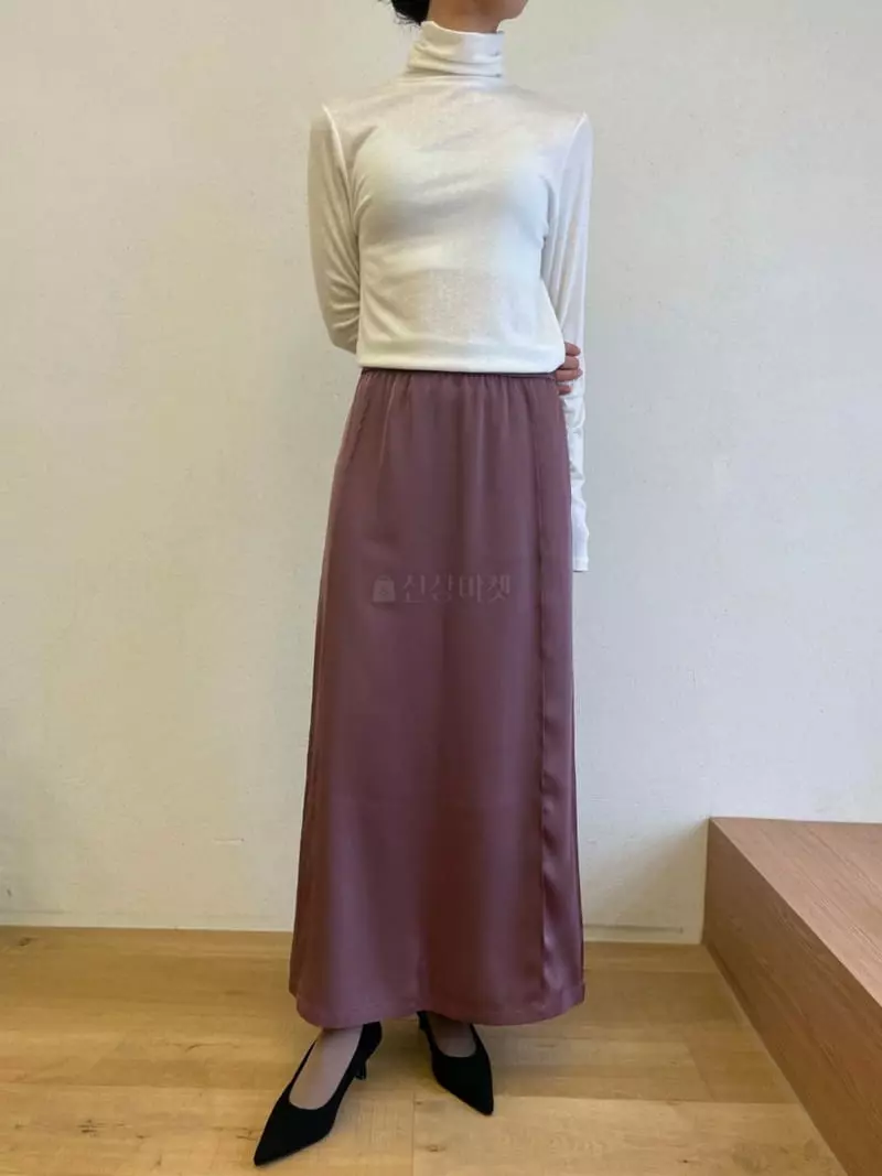 Ann Margret - Korean Women Fashion - #pursuepretty - Pintuck Long Skirt