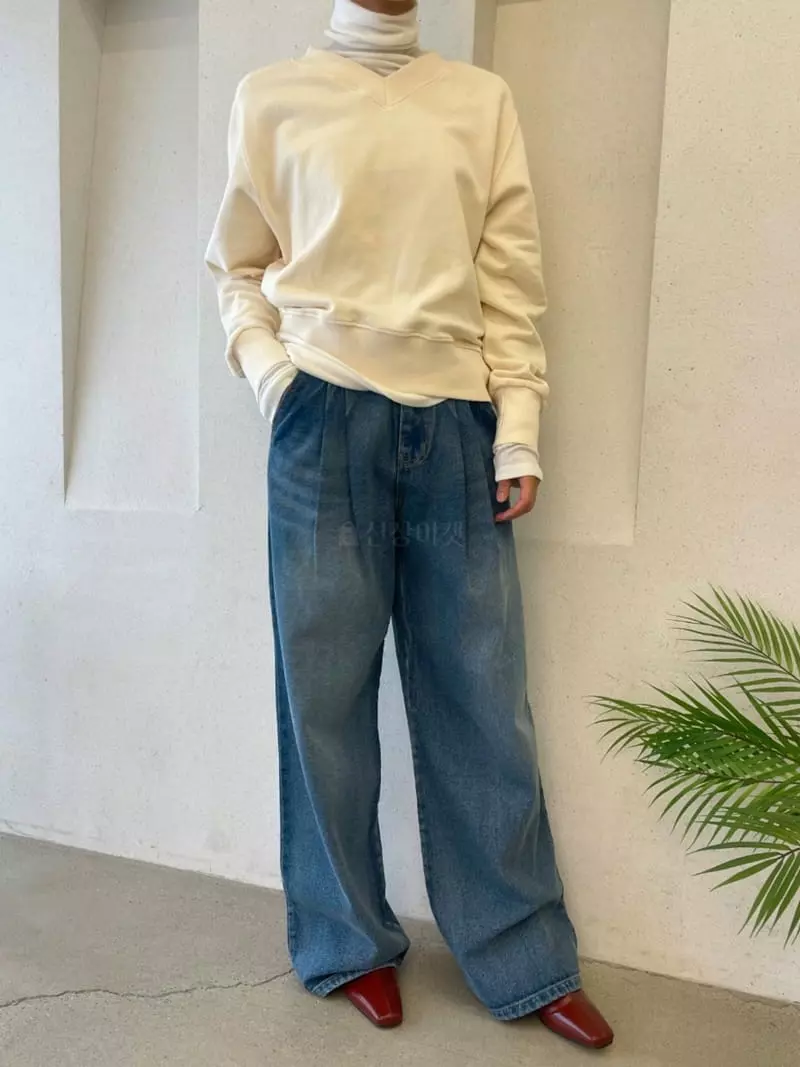 Ann Margret - Korean Women Fashion - #pursuepretty - V Sweatshirt - 10