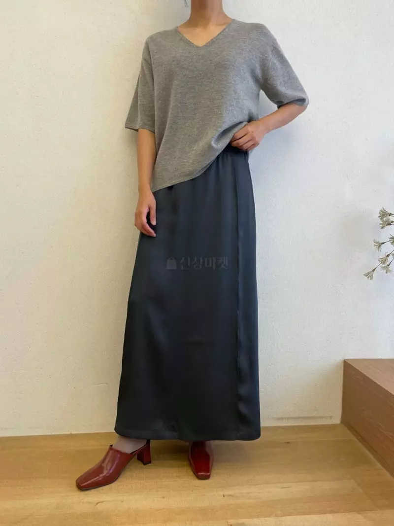 Ann Margret - Korean Women Fashion - #womensfashion - Cash Knit Tee - 2