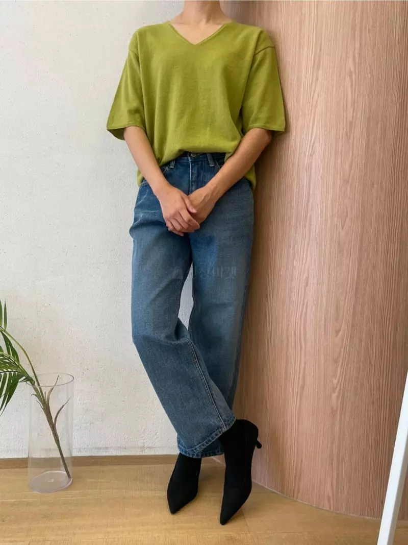 Ann Margret - Korean Women Fashion - #momslook - Cash Knit Tee - 4