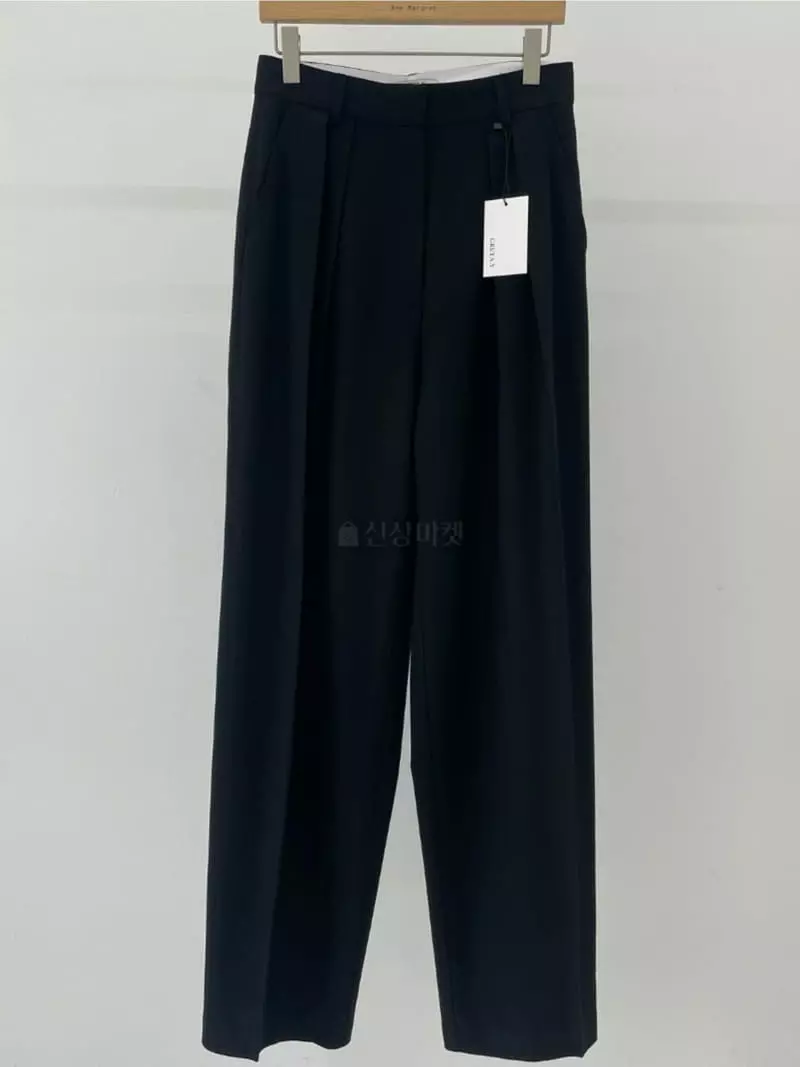 Ann Margret - Korean Women Fashion - #momslook - Tuck Pants - 4