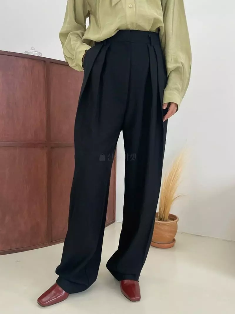 Ann Margret - Korean Women Fashion - #womensfashion - Tuck Pants - 8
