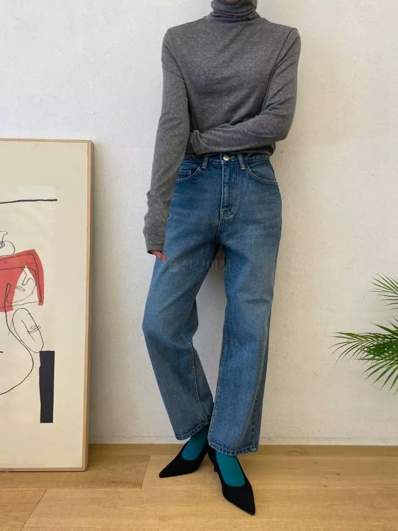 Ann Margret - Korean Women Fashion - #womensfashion - Round Jeans - 3