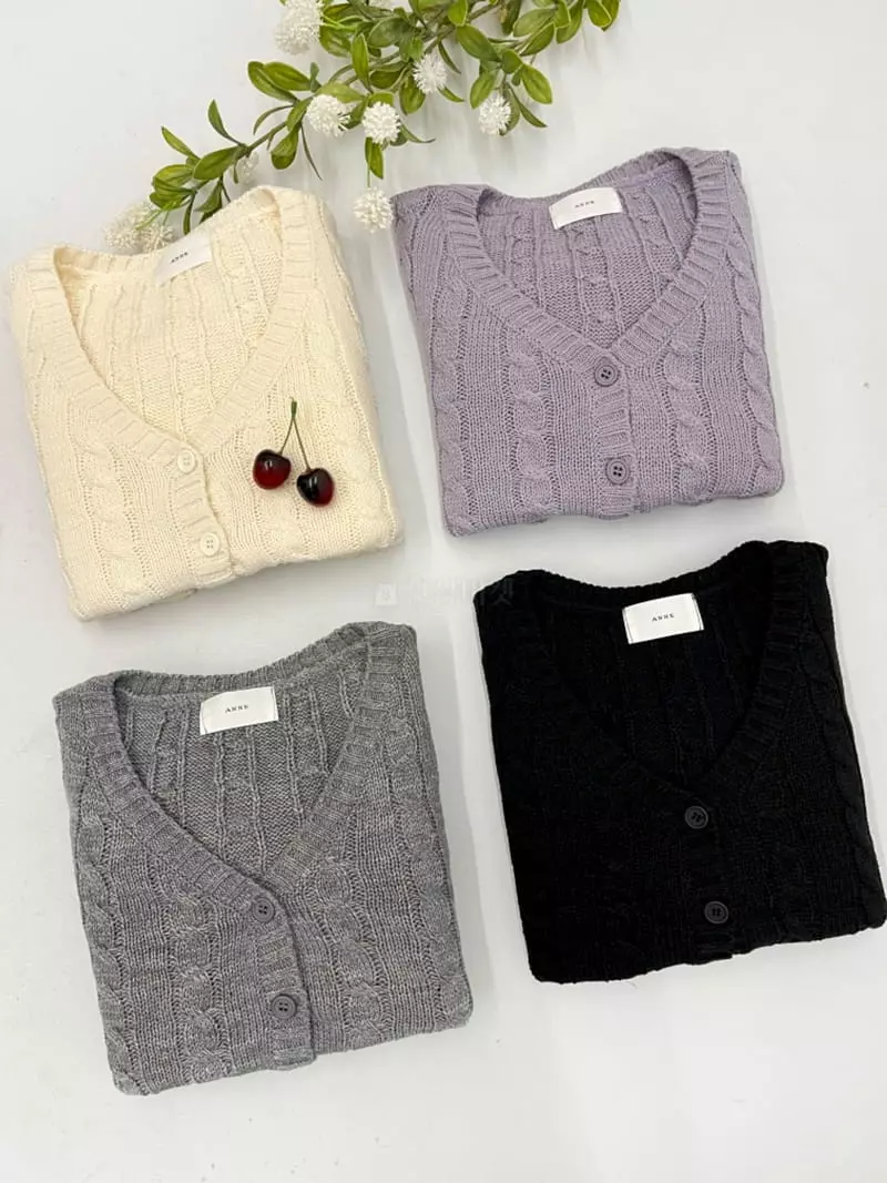 Anne - Korean Women Fashion - #womensfashion - High Twit Cardigan 