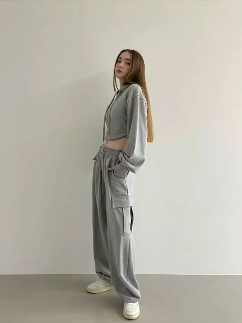 Another Avenue - Korean Women Fashion - #momslook - Forever Hoody Zip-up